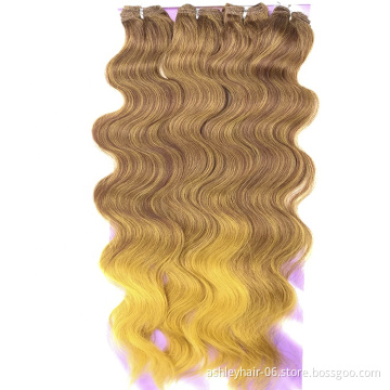 cheap price types of synthetic hair synthetic weave hair packs hair synthetic weaves Pamela